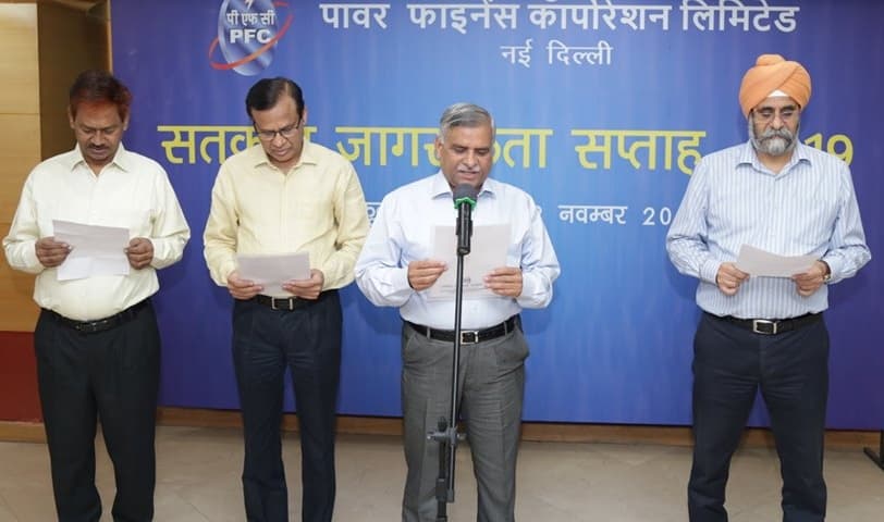 PFC observes Vigilance Awareness Week 2019