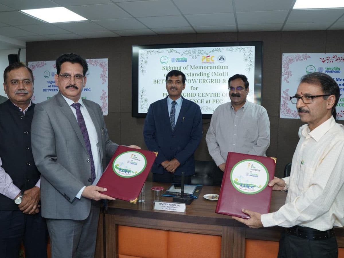 Power Grid signs MoU with Punjab Engineering College under CSR activities
