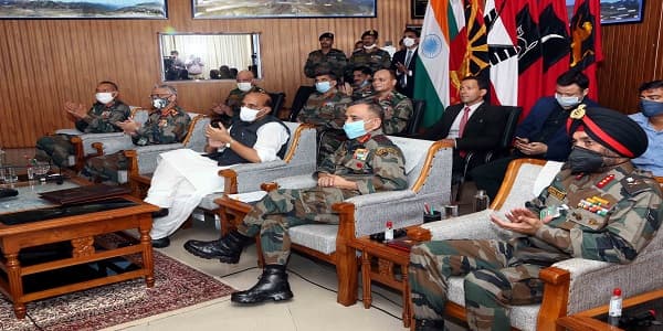 Raksha Mantri Shri Rajnath Singh dedicates BRO Road to the Nation in East Sikkim 