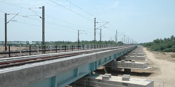 RVNL crosses 1000 RKM Railway Electrification in current year