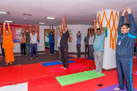 3rd International Yoga Day in DVC