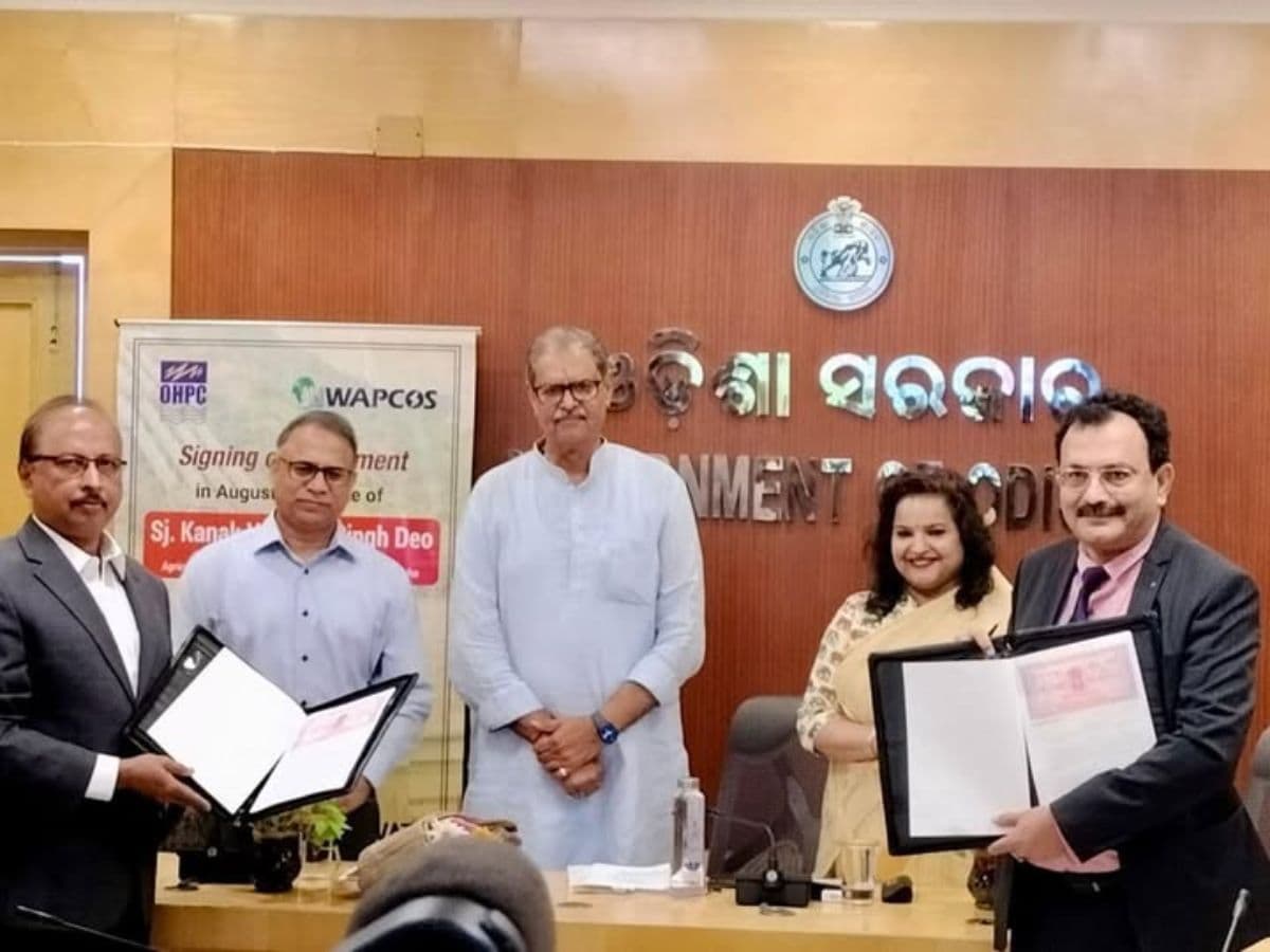 WAPCOS signs agreement with OHPC to provide PMC Services in Odisha