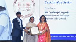 EIL’s Geethanjali Koppolu Wins ‘Outstanding Woman Engineer’ Award 2026