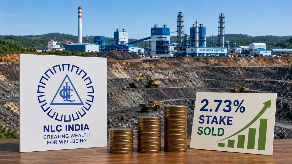 Government Sells 2.73% Stake in NLC India