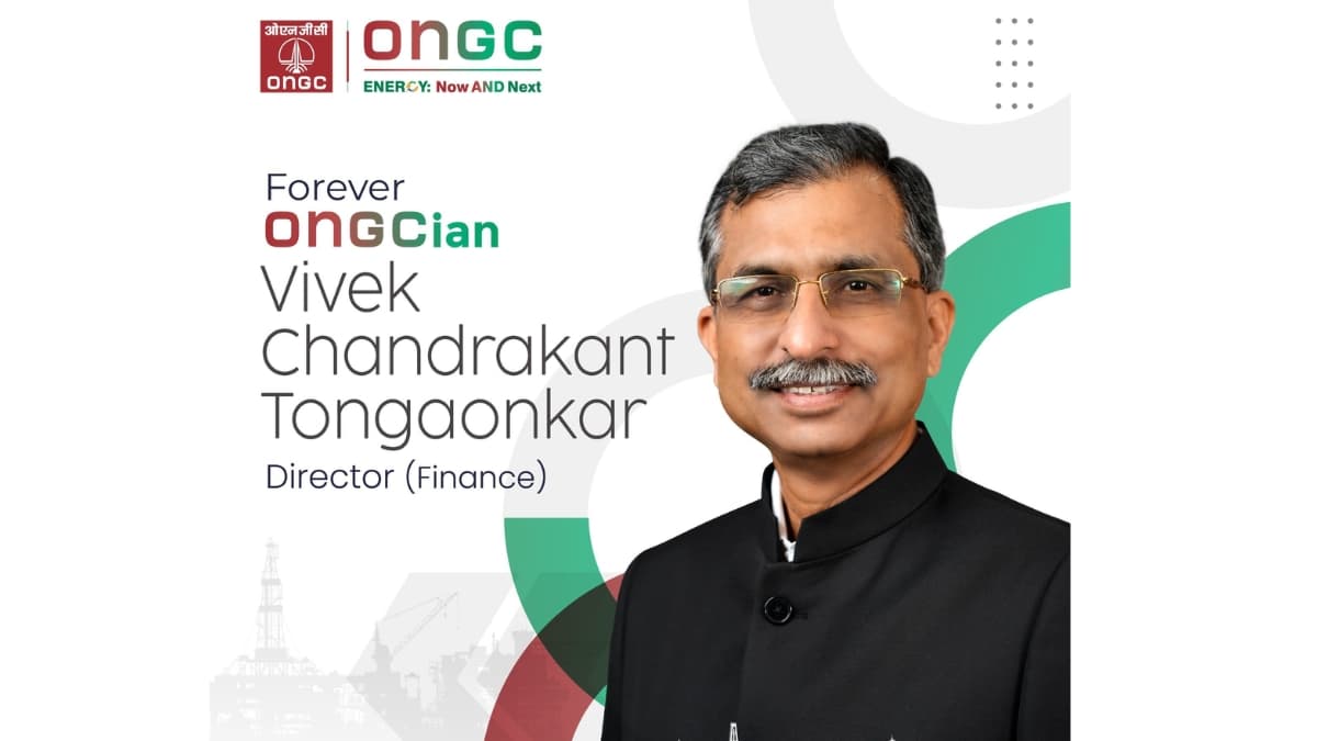 ONGC Bids Farewell to Director (Finance) Vivek Tongaonkar