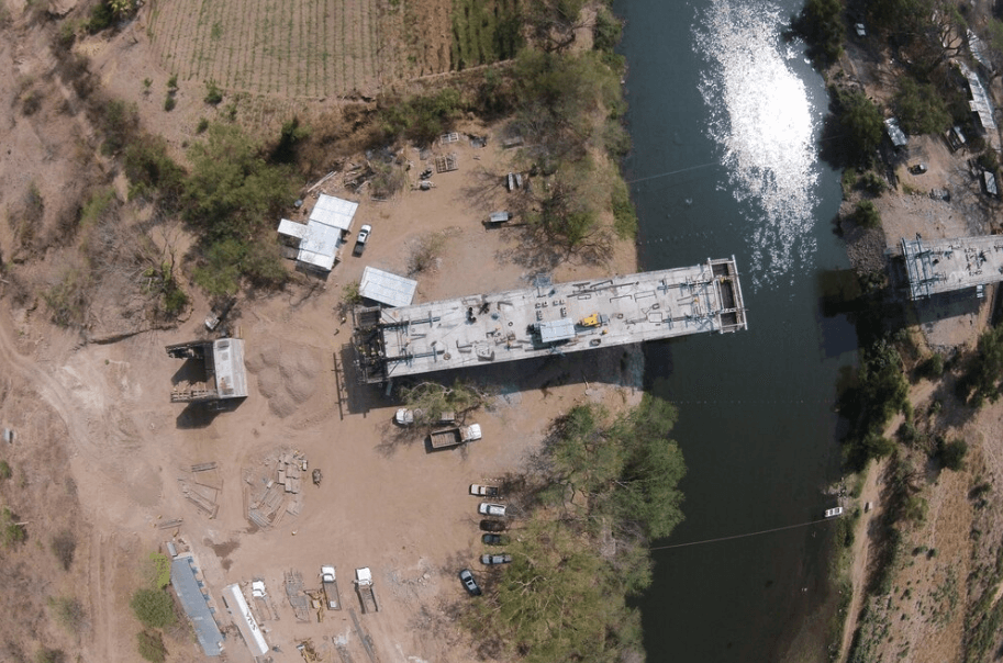  Efficient cargo handling at a Central Inland Water Transport Corporation terminal.