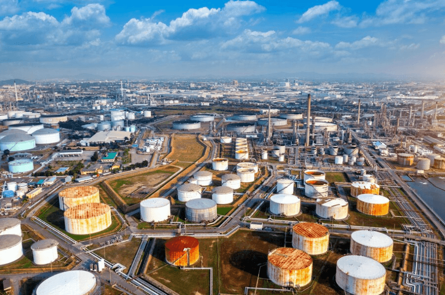 The development and enhancement of oil and gas fields managed by OVL, showcasing advanced infrastructure and technology.