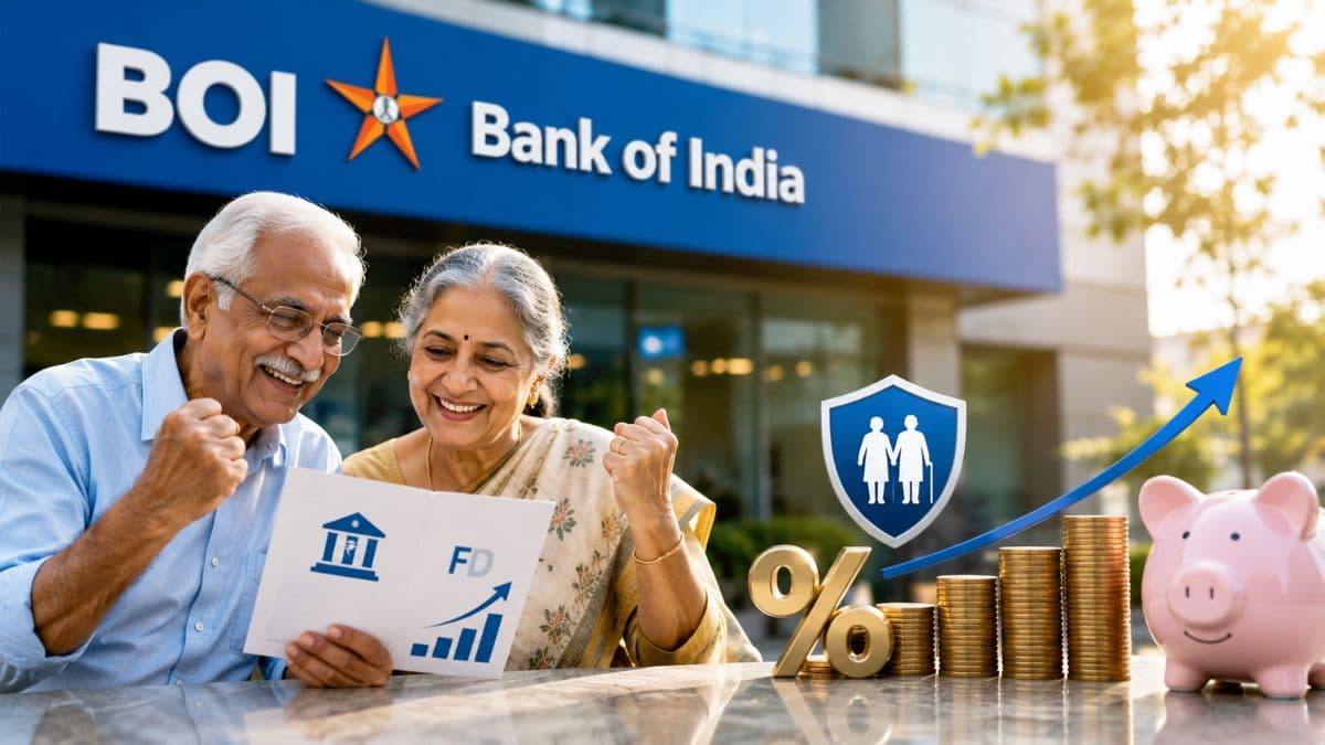 बैंक ऑफ इंडिया ने बढ़ाईं FD ब्याज दरें, निवेशकों और वरिष्ठ नागरिकों को बड़ा फायदा