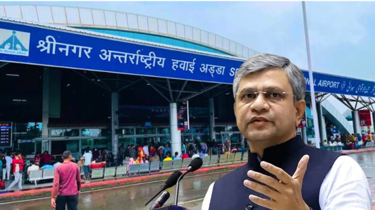 ₹1,677 करोड़ की बड़ी सौगात: Srinagar International Airport के सिविल एन्क्लेव के विस्तार को कैबिनेट की मंजूरी