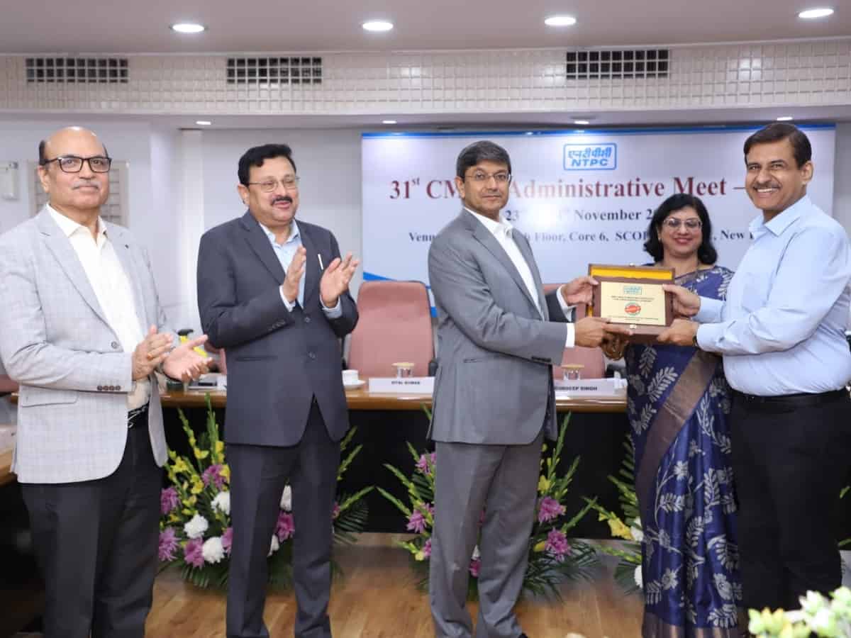NTPC Korba bestows by several awards in November 2023