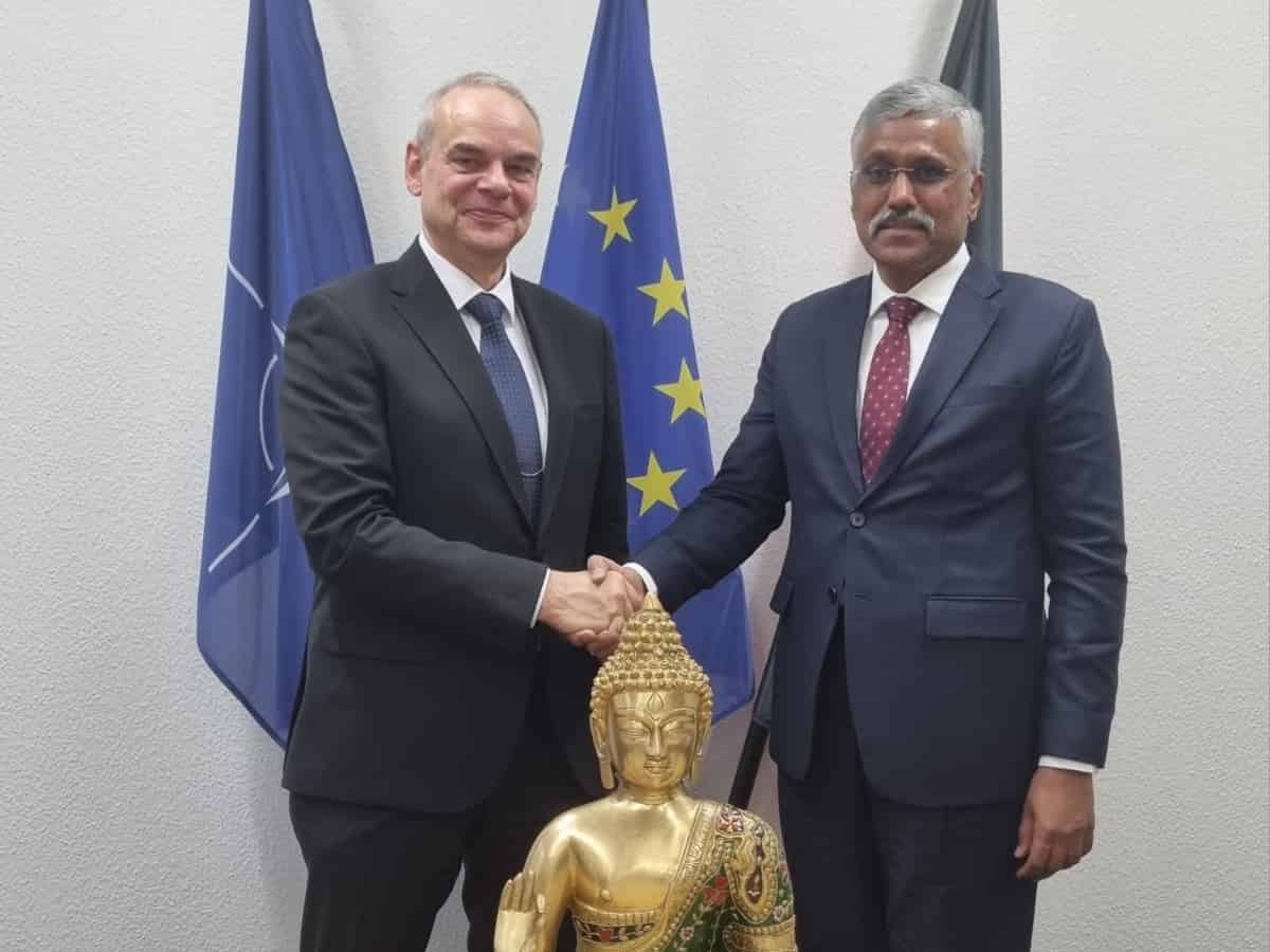 Defence Secy Giridhar Aramane co-chaired India-Germany High Defence Committee meeting in Berlin