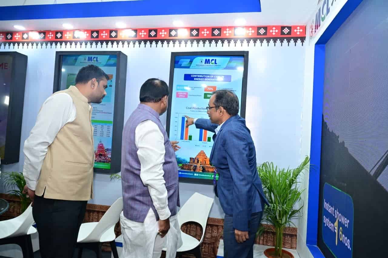 Odisha CM Mohan Charan Majhi Inaugurates MCL Exhibit at Samruddha Odisha Conclave