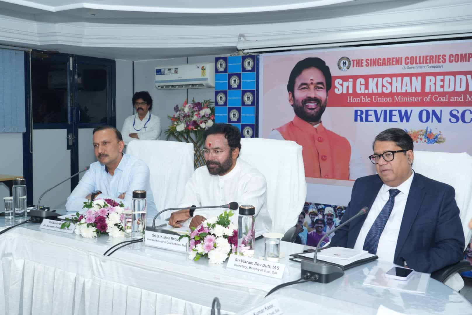 Centre Reviews SCCL Performance, Calls for Focus on Coal Quality and Sustainability