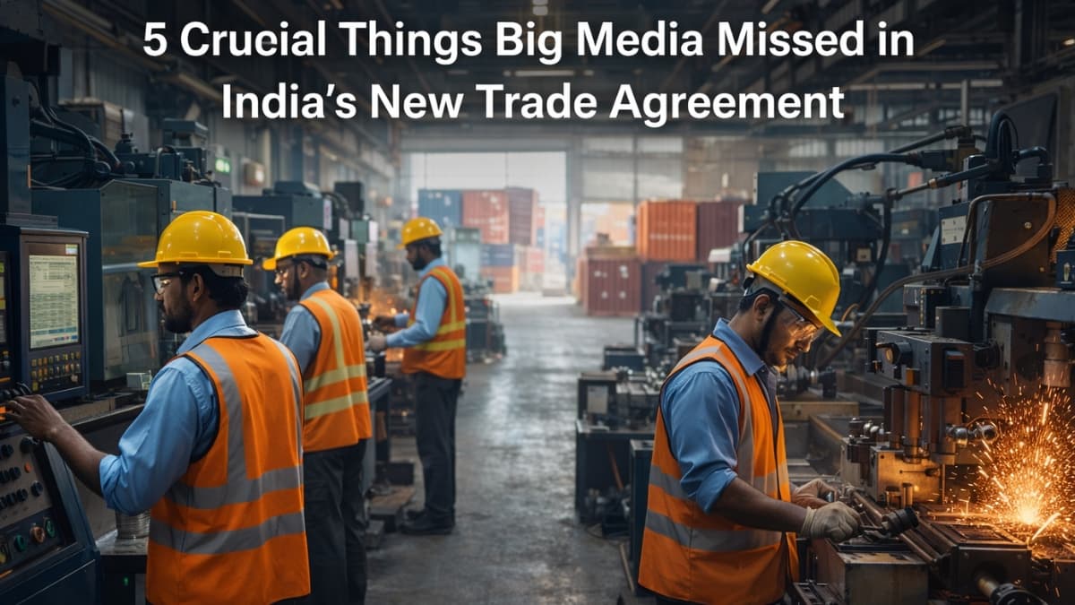 5 Things Big Media Missed in India’s New Trade Agreement
