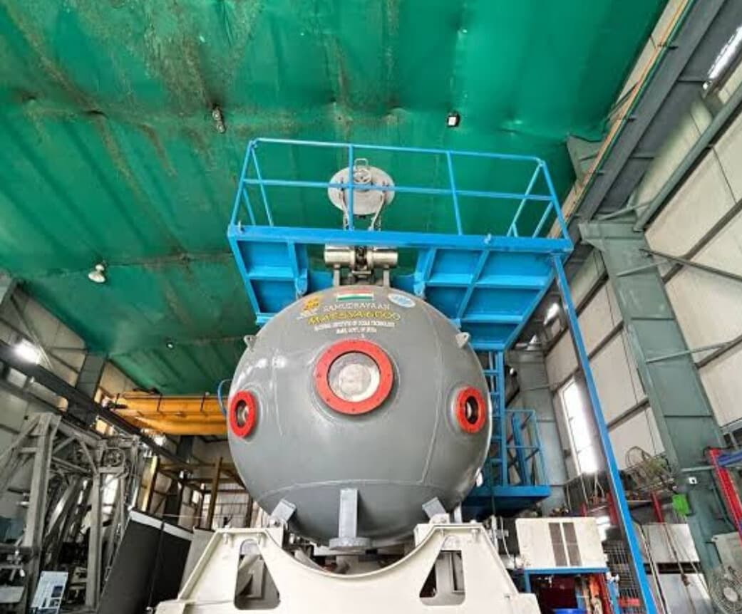 India’s Fourth Generation Matsya-6000 Deep-Ocean Submersible completes wet tests