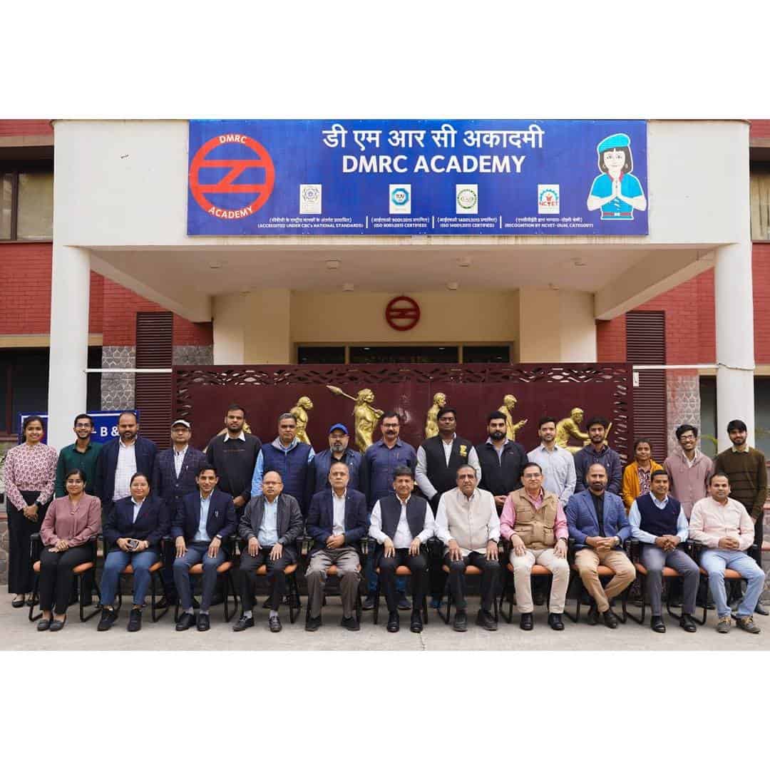DMRC Academy Conducts Specialized Training Program for L&T Engineers