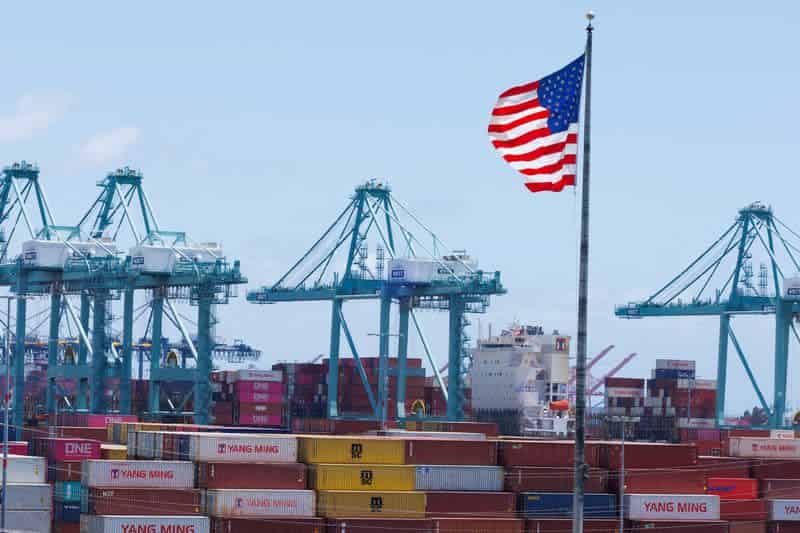 U.S. Trade Deficit Falls More Than 35% Year-over-Year