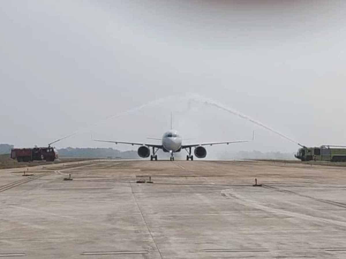AAI's Jharsuguda airport is now connected with Bengaluru airport