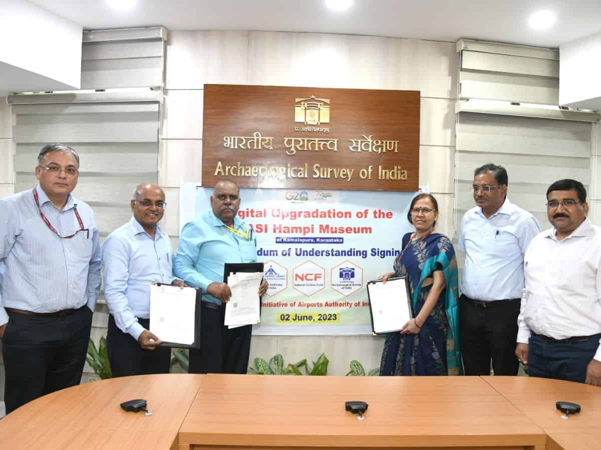 AAI, NCF, Archaeological Survey of India signs tripartite MoU