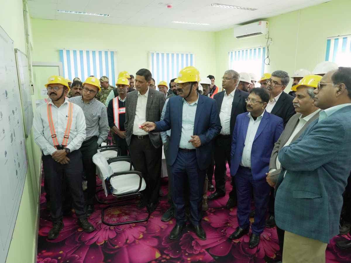 Additional Secretary-Coal and CIL Chairman visits Jharia Rehabilitation site