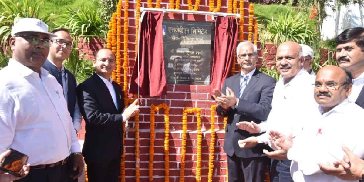 Ajay Kumar Sharma Director Personnel, SJVN inaugurated Biodiversity Park