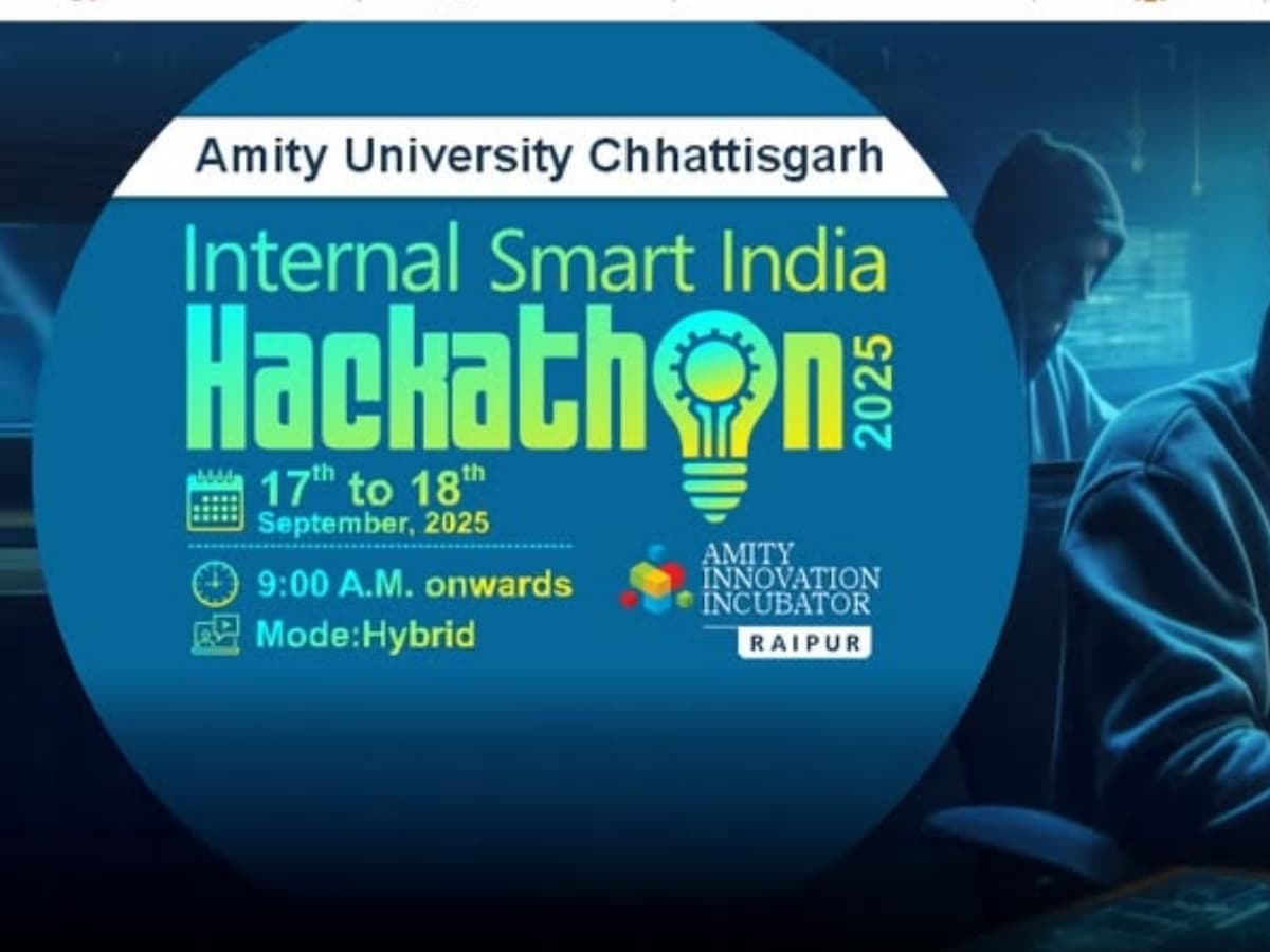 Amity University Chhattisgarh to Host Internal Smart India Hackathon 2025