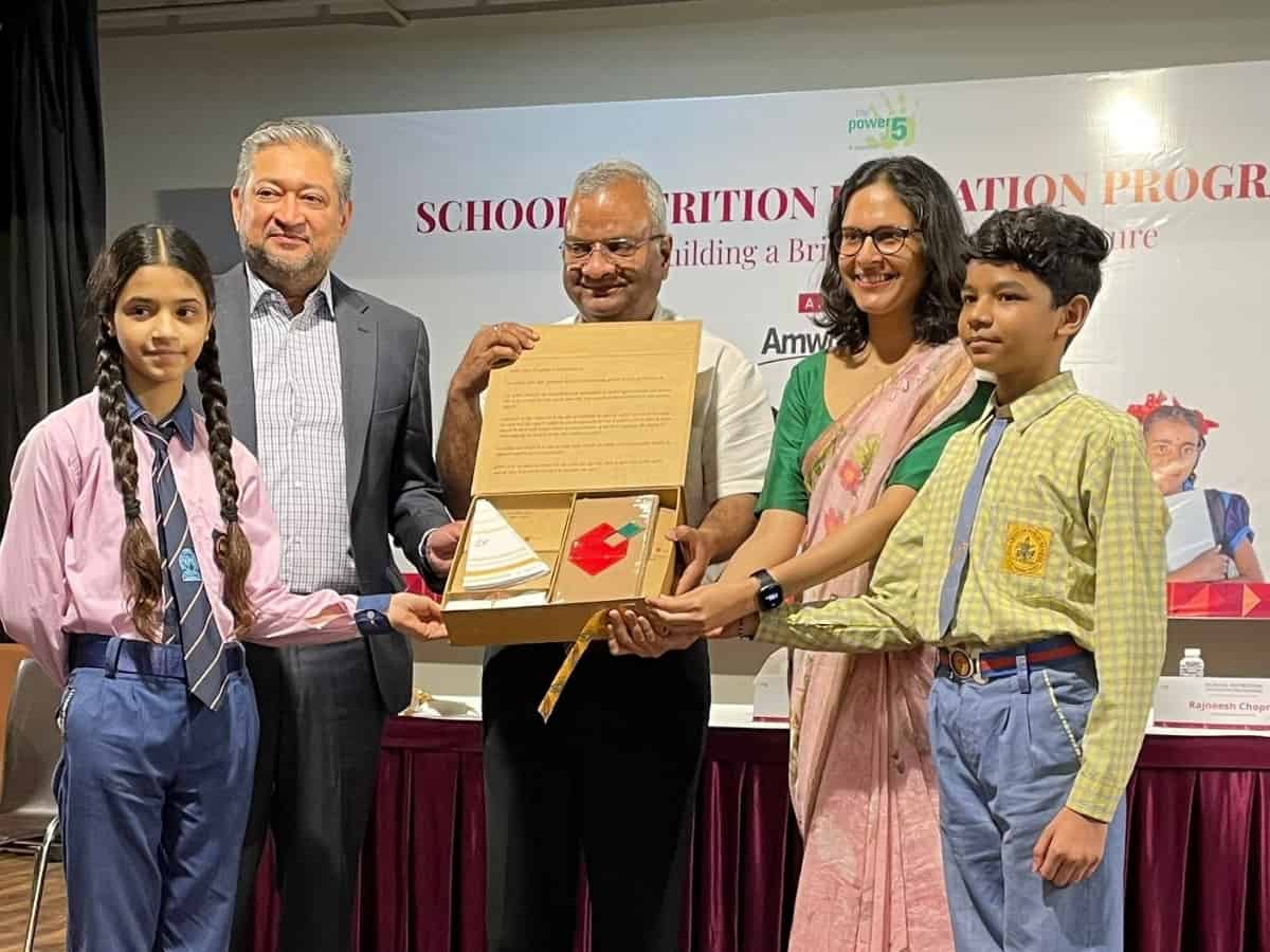 Amway India’s Power of 5 Goes to School: Empowering Young Minds with Nutrition Literacy