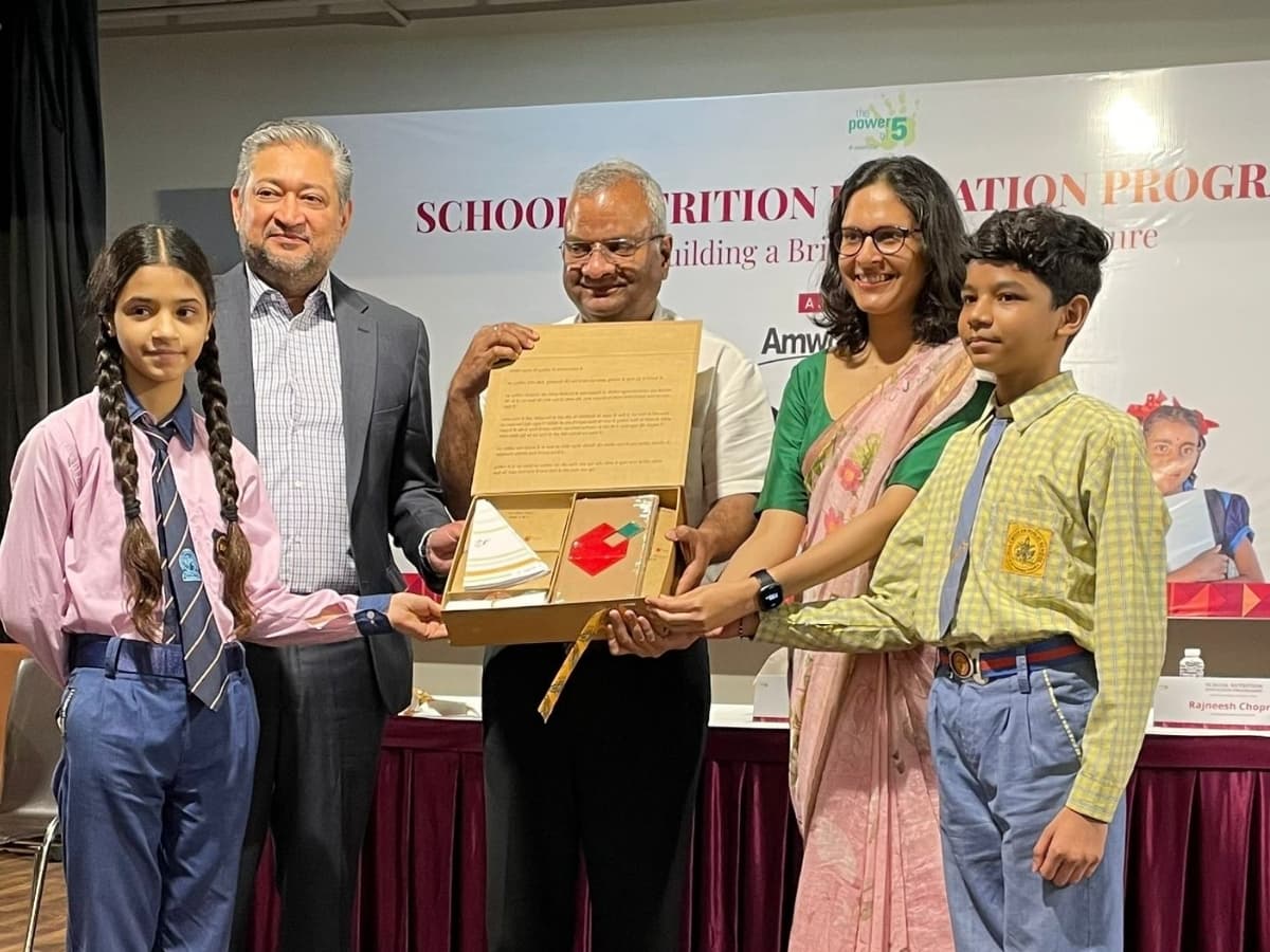 Amway India’s Power of 5 Goes to School: Empowering Young Minds with Nutrition Literacy