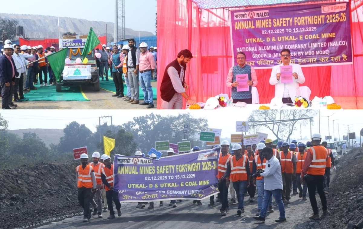 Annual Mines Safety Fortnight 2025-26 Begins at Coal Mines Division, Angul, Odisha