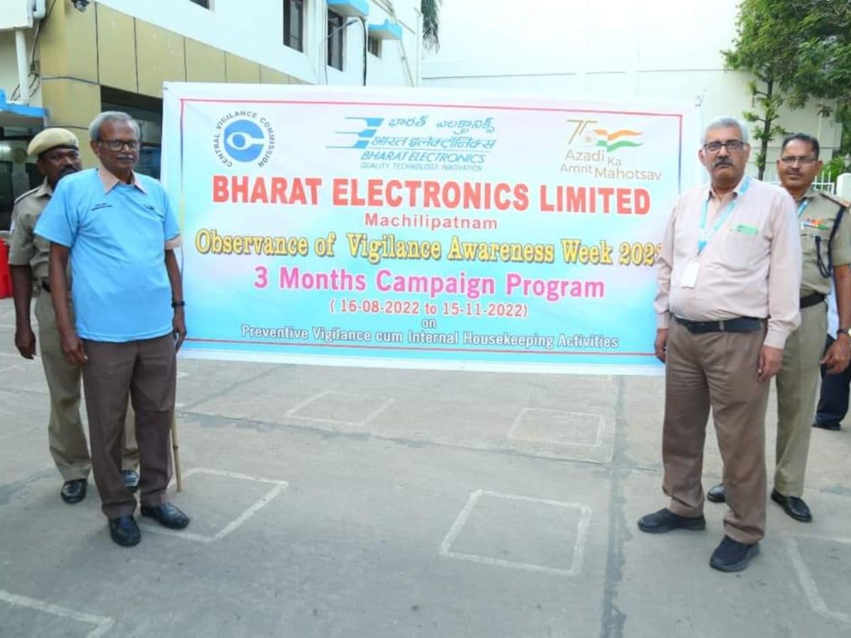 BEL observes Vigilance Awareness Week 2022