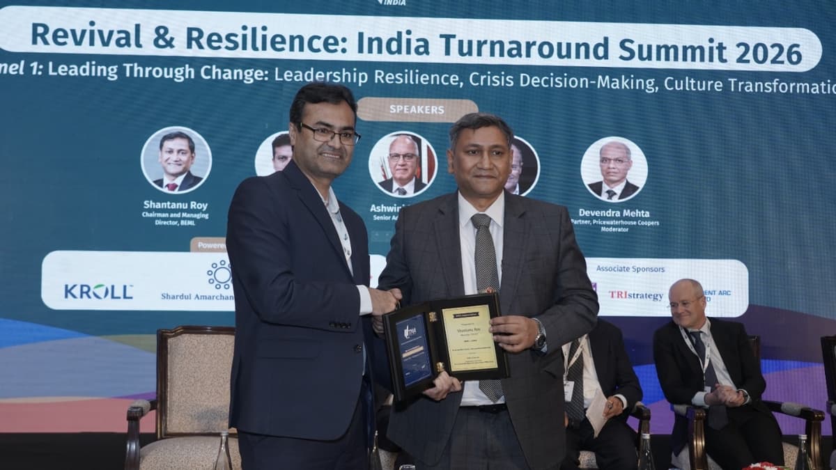 BEML CMD Discusses Agility, Resilience & Strategic Transformation at India Turnaround Summit 2026