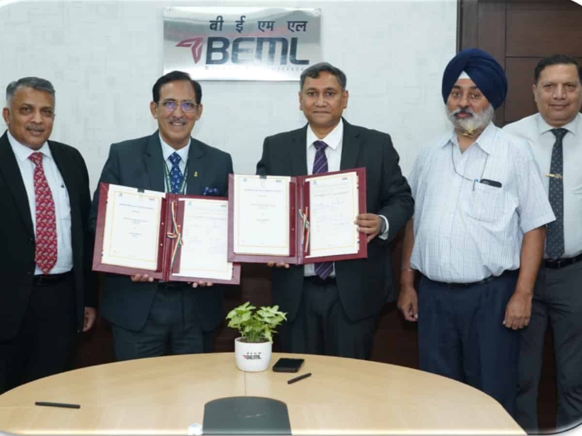 BEML and HSL sign MoU for Advancing Next-Gen Marine Engineering- July 2025
