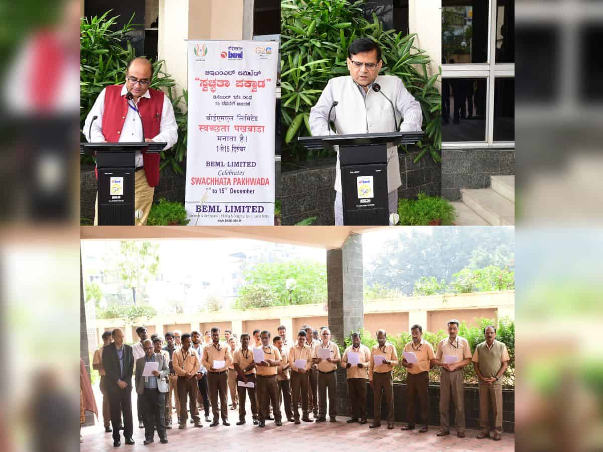 BEML observes 'Swachhta Pakhwada'