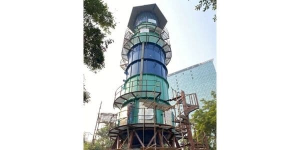 BHEL indigenously designed and developed air pollution control tower