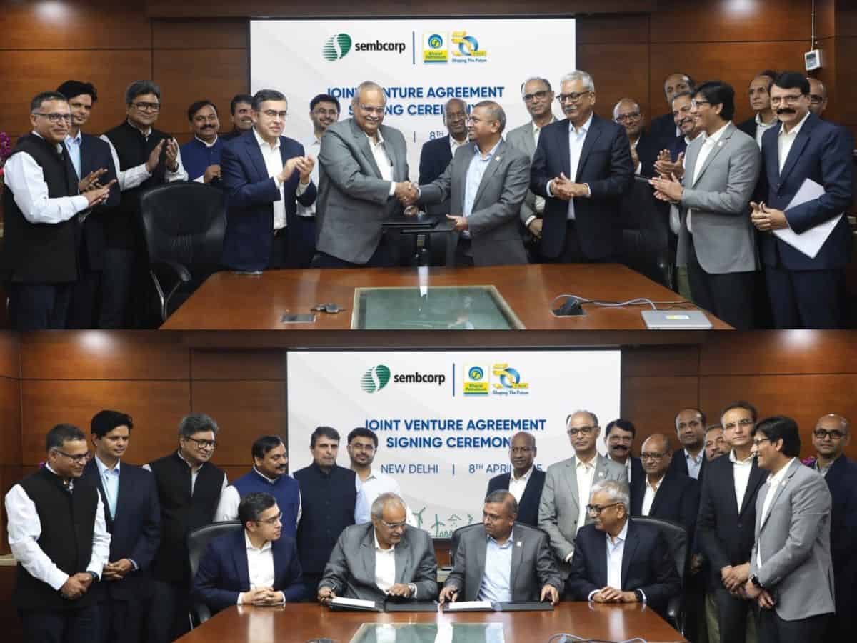 BPCL forms JV with Sembcorp to explore RE projects