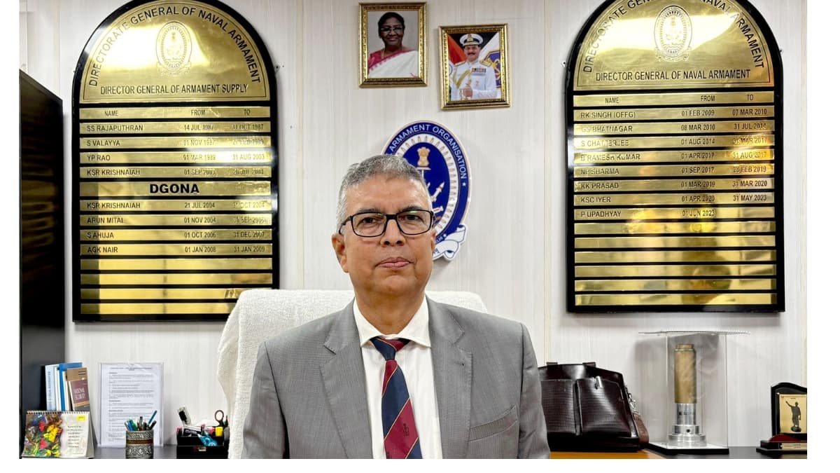 BP Singh Assumes Charge as Director General of Naval Armament at Naval Headquarters