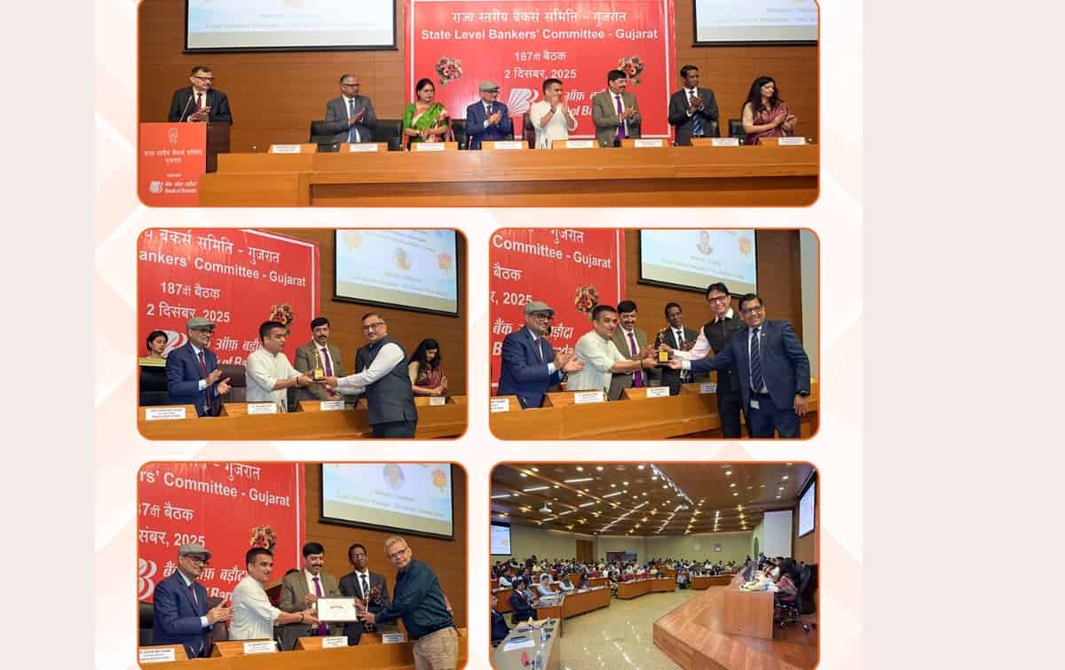 Bank of Baroda Hosts 187th SLBC Gujarat Meeting in Gandhinagar