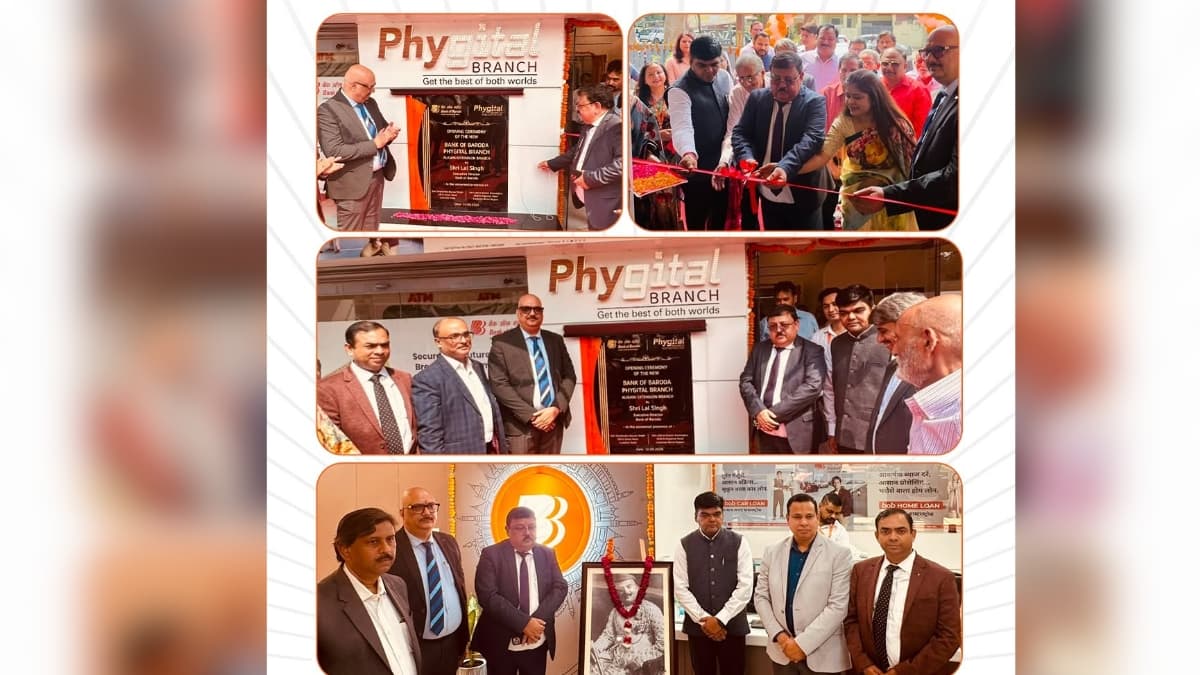 Bank of Baroda Opens Lucknow Zone's First Phygital Branch