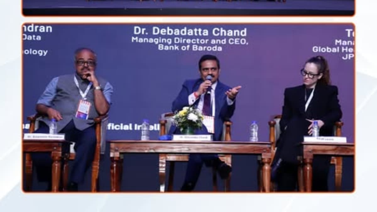 Bank of Baroda MD Debadatta Chand on AI Impact in Banking at India AI Summit 2026