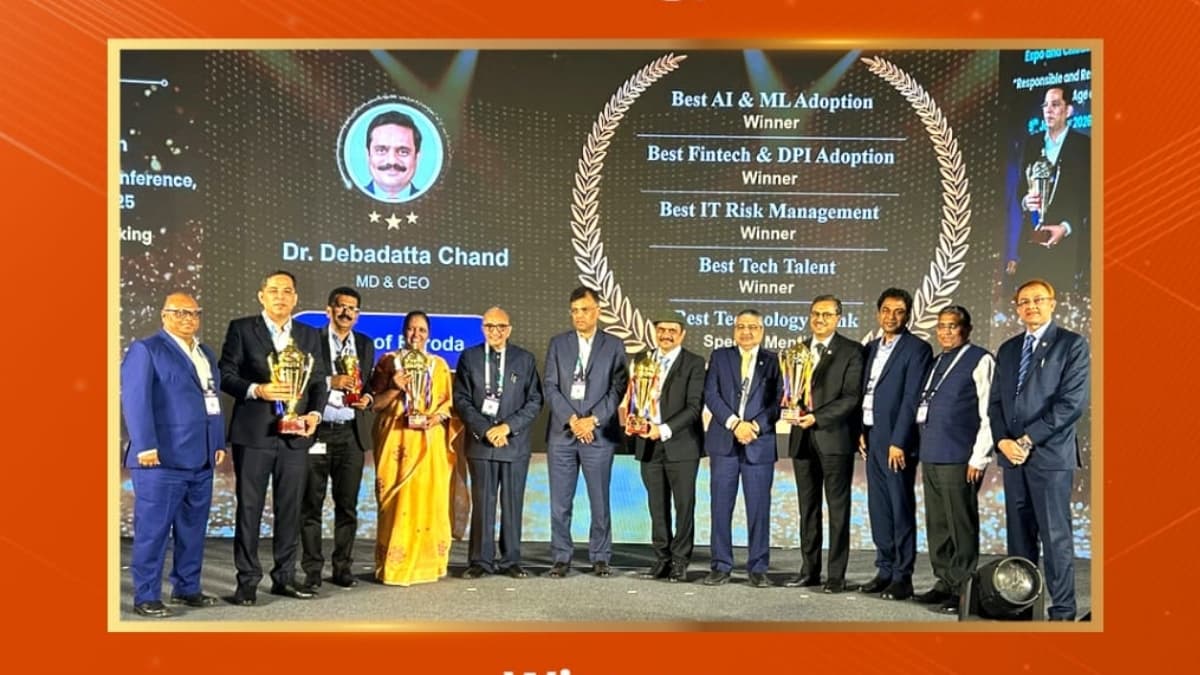 Bank of Baroda Wins Big at IBA Banking Technology Awards 2025, Bags Five Major Honours