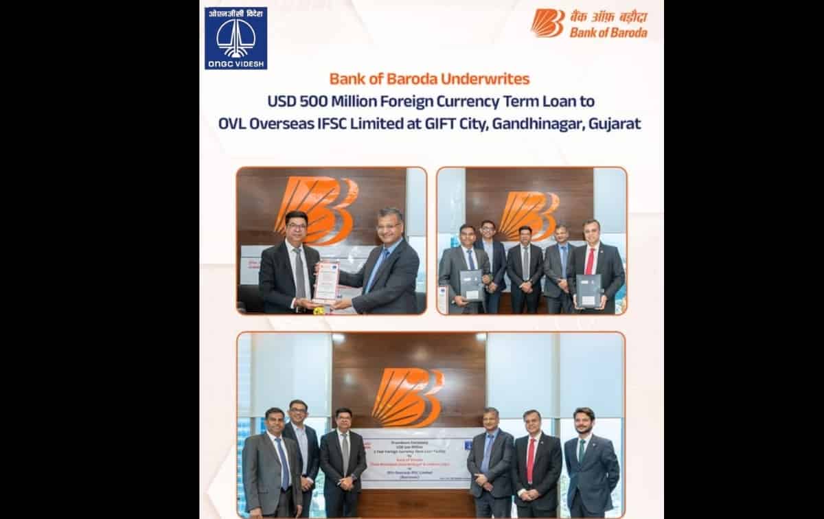 Bank of Baroda Underwrites USD 500 Million Facility for ONGC Videsh Arm in GIFT City