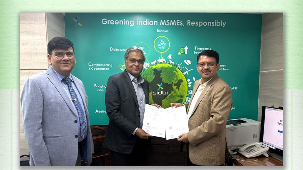 Bank of Baroda & SIDBI Sign MoU for "bob MSE-GIFT": Green Loans with 2% Interest Subvention
