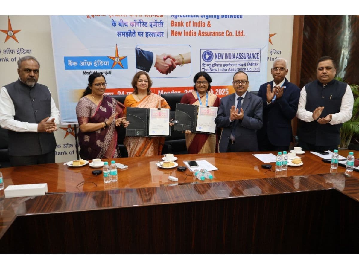Bank of India partners with NIACL to Enhanced General Insurance Products