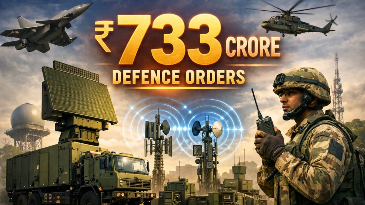 Bharat Electronics Limited Bags ₹733 Crore Mega Defence Orders for Radars