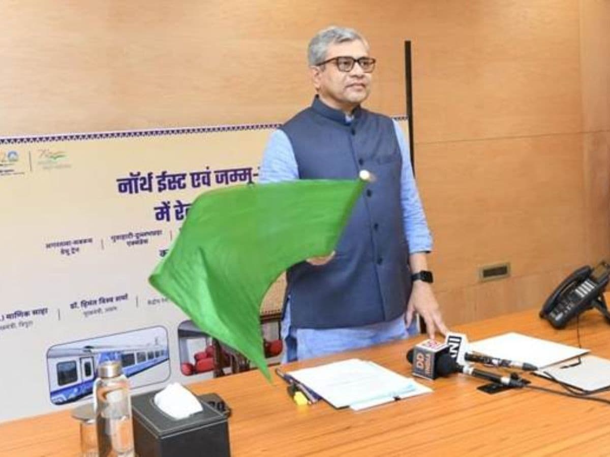 Big Boost to Rail Connectivity in North East & Jammu and Kashmir