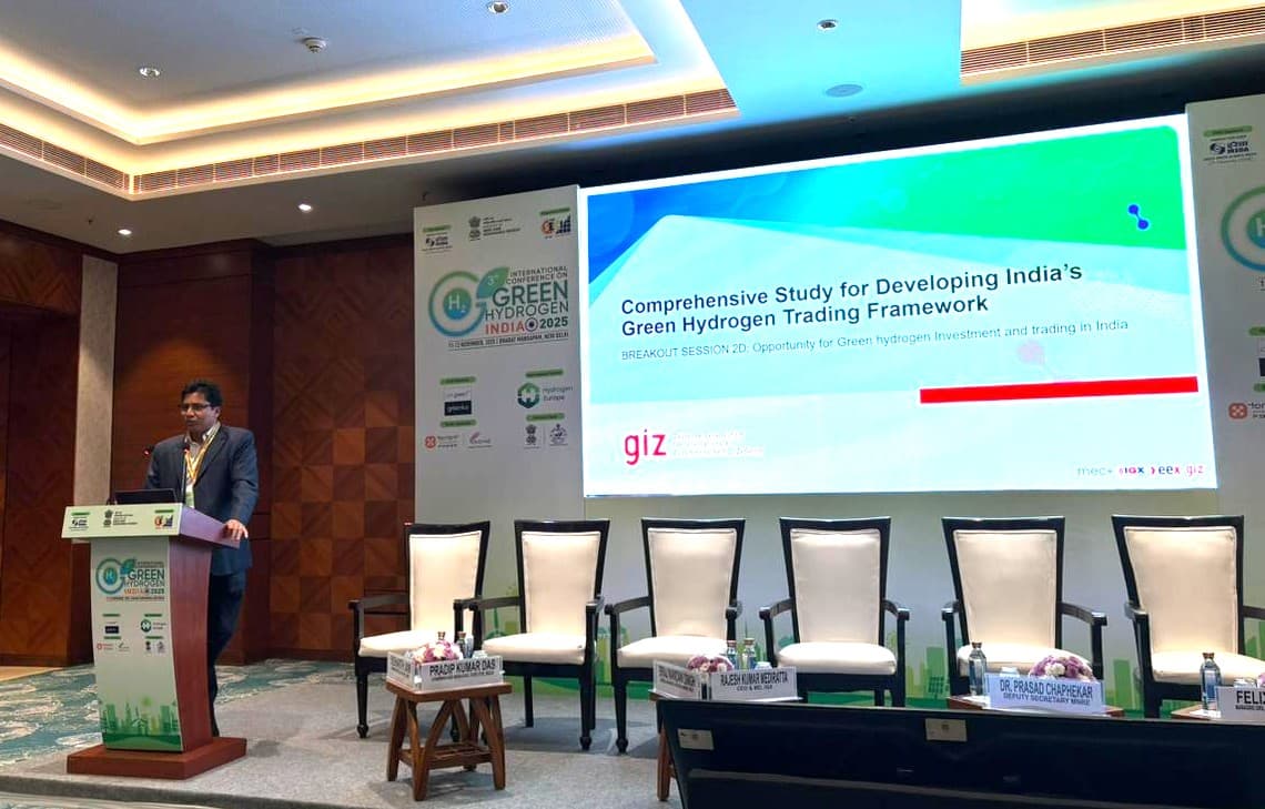 CMD, IREDA Highlights India’s Potential as Global Green Hydrogen Hub at ICGH 2025