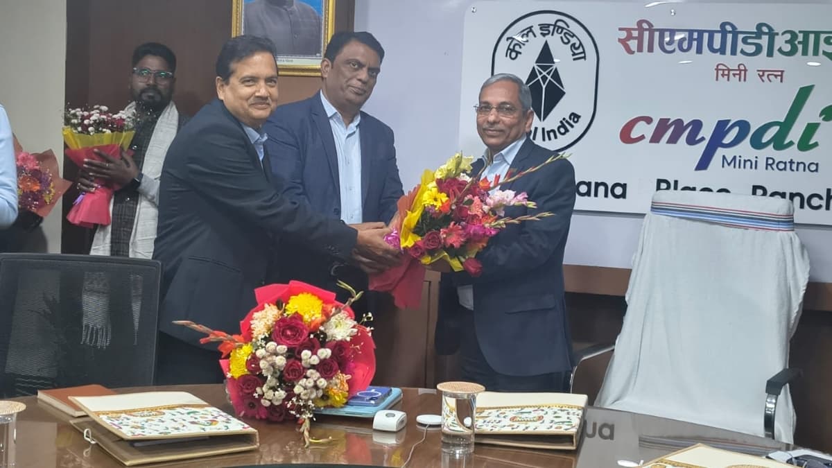 CMD CMPDI Holds Introductory Meeting with JCC & Welfare Board in Ranchi