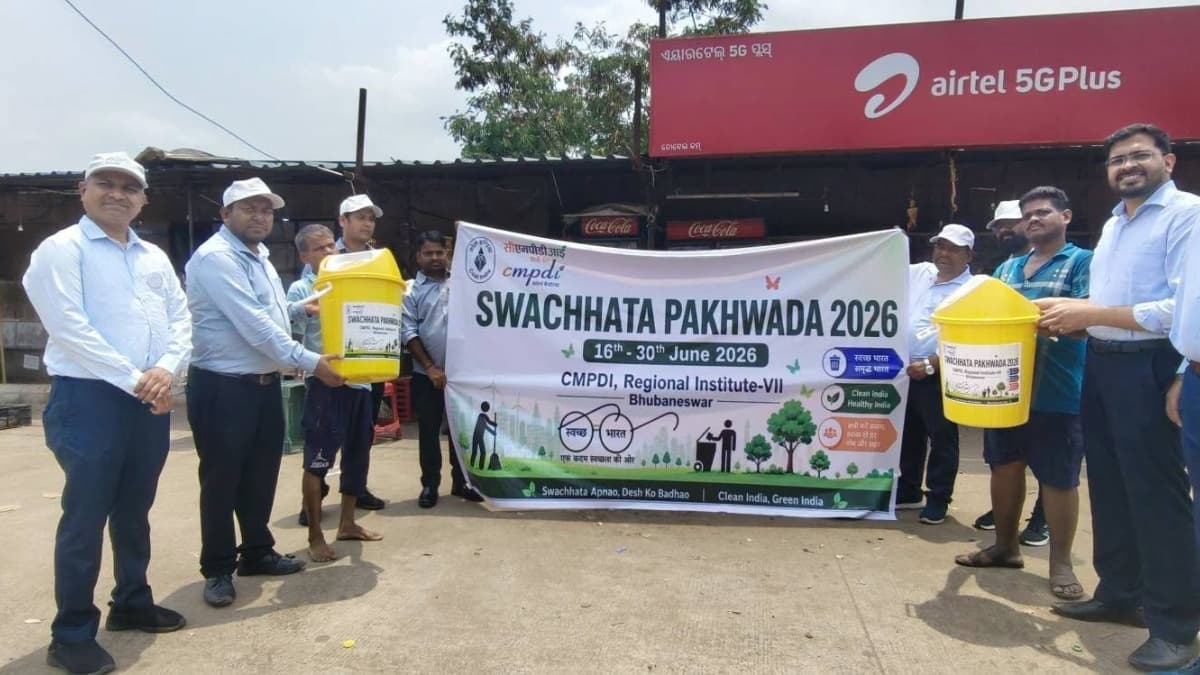 CMPDI Intensifies Swachhata Pakhwada 2026 Drive, Promotes Plastic-Free Communities