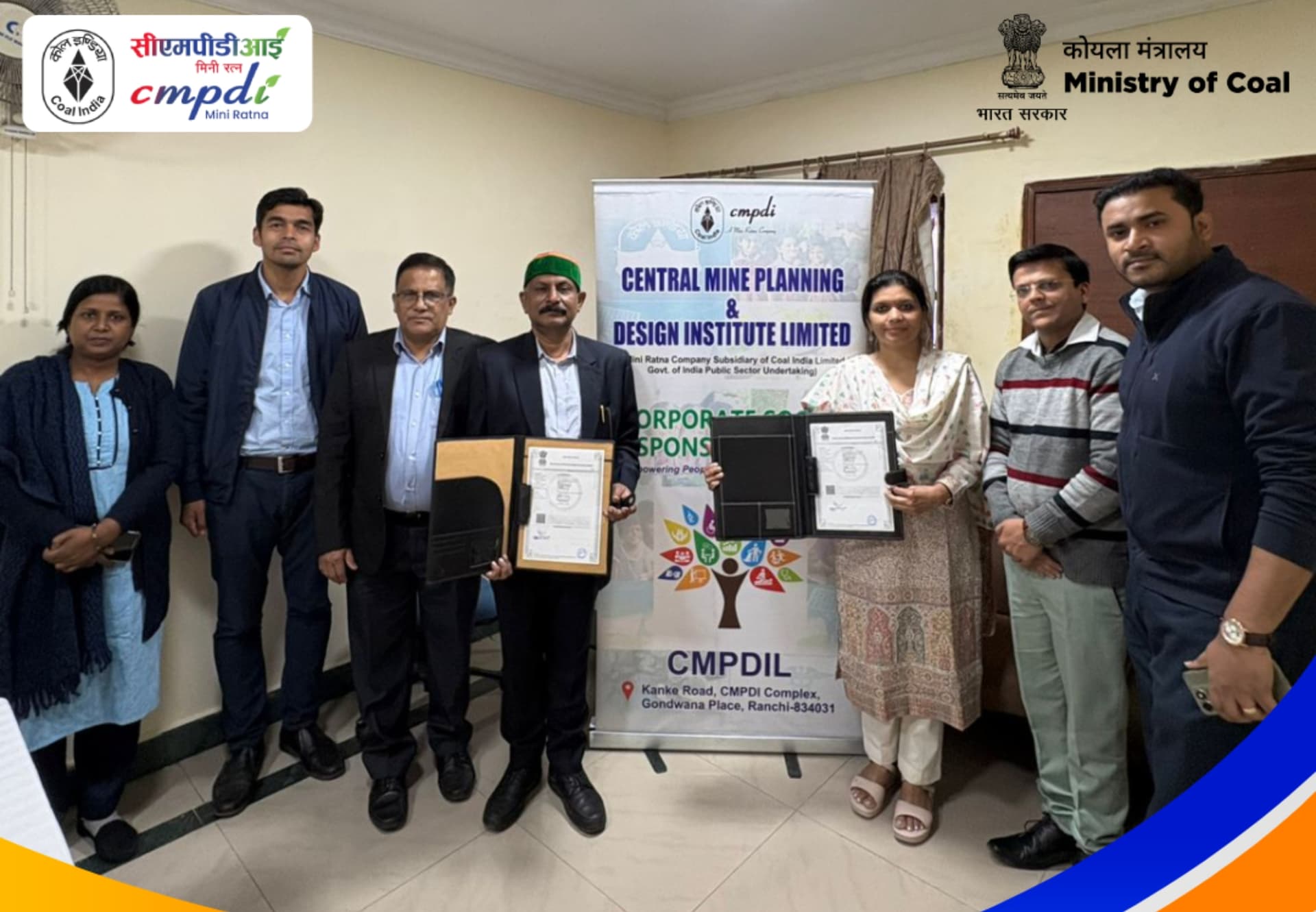 CMPDI Signs MoA with UNISED to Set Up Atal Tinkering Labs in Six Ranchi Schools