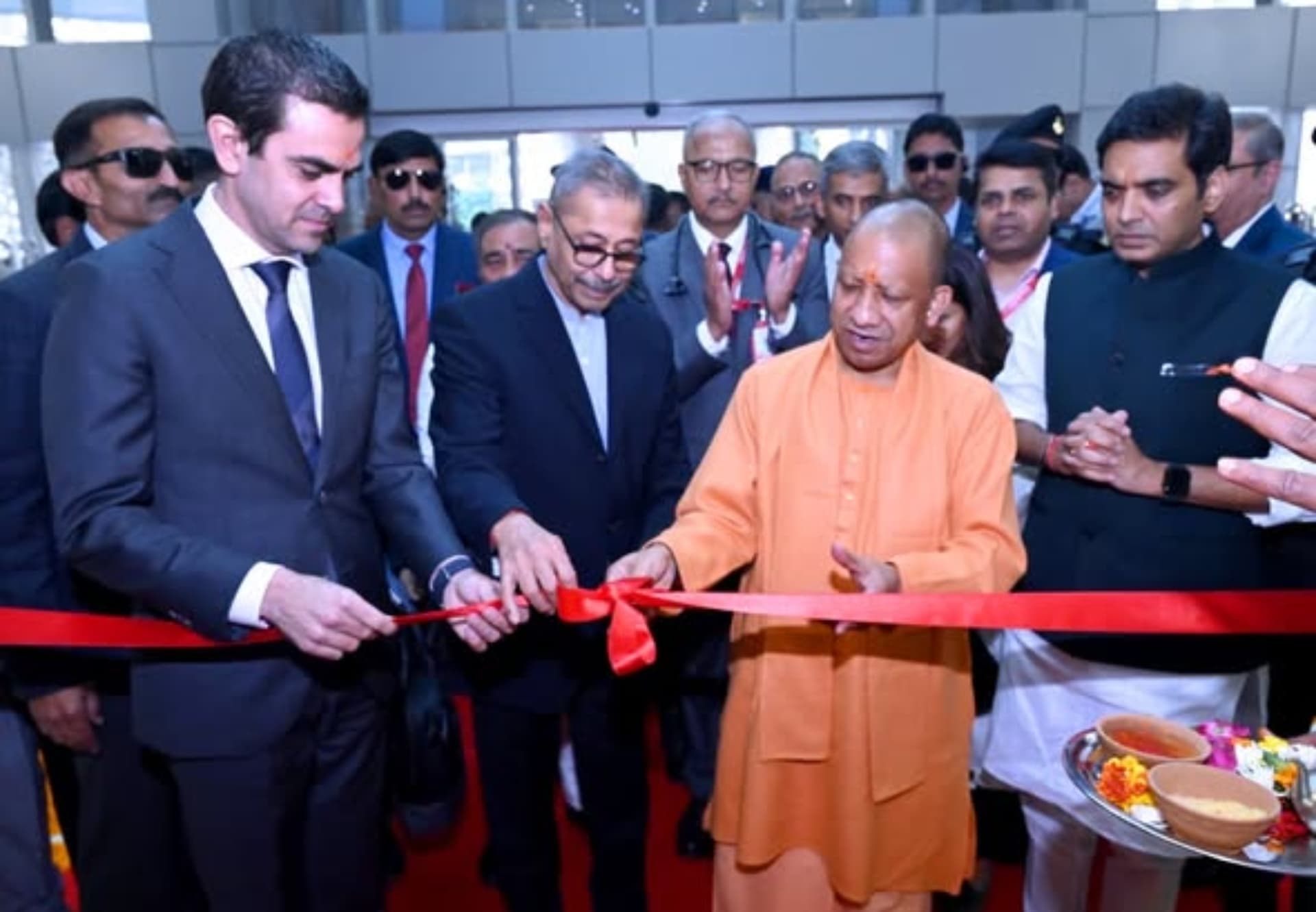 CM Yogi Adityanath Inaugurates Medanta Super Speciality Hospital in Noida